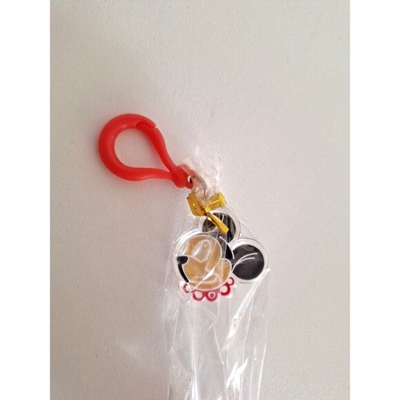 Minnie Mouse Kids Toothbrush With Red And Clear Design Travel Hook Disney Vintag - Picture 2 of 8